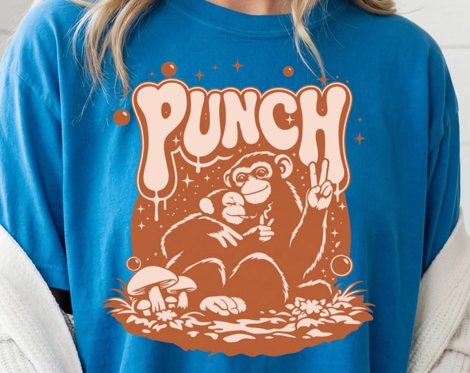 Punch Monkey Tshirt, Monkey Punch Shirt, Punch Monkey Shirt, Punch The Monkey Tee, Punch The Monkey Shirt, Baby Punch Shirt