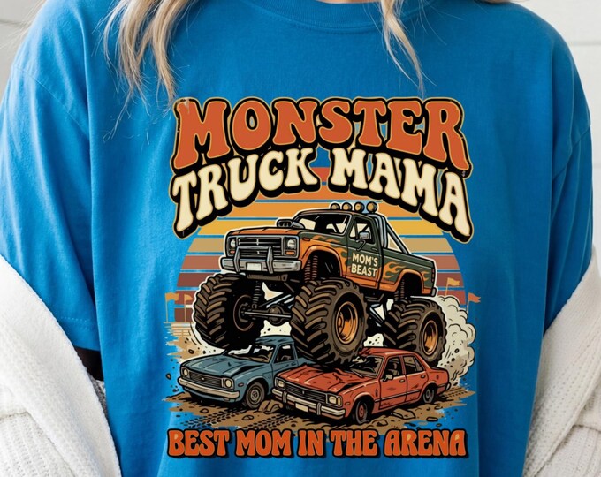 Dirt Track Racing Shirt, Monster Truck Mama Shirt, Monster Truck Shirt, Monster Truck Mom Shirt, Monster Jam Shirt, Mom Monster Truck Shirt