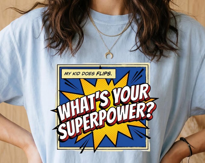 Gymnastics Mom Shirt, Comic Book Shirt, Gymnastics Mom Shirt, Funny Sports Mom Shirts, Pop Art Shirt, Gymnastics Mom Hoodie