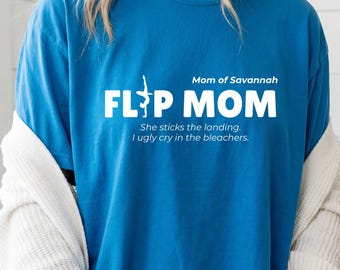 Gymnastics Mom Sweatshirt, Gymnastics Mom Shirt, Custom Gymnastics Shirt, Gymnastics Personalized Shirt, Gymnastics Mama Shirt