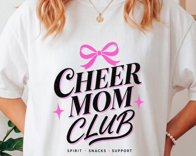 Cheer Mom Tee, Cheerleading Mom Shirt, Cheer Mom Top, Cheer Mom T-Shirt, Cheer Mom Shirt, Cheer Mama Shirt, Cheer Mom Gifts