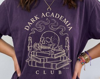 Dark Academia Shirt, Book Nerd Shirt, Bookworm Shirt, Bookish T-Shirt, Reader Shirt, Literary T Shirt, Book Club Gift