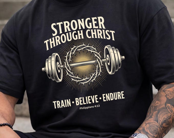 Christian Faith Shirt, Jesus Gym Shirt, Weightlifting Shirt, Christian Gym Shirts, Christian Gym Shirt, Christian Workout Shirt