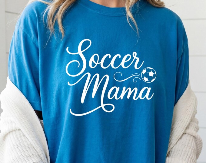 Custom Soccer Mom Shirt, Personalized Soccer Shirt, Soccer Parent Shirt, Soccer Mom Tee, Soccer Mom Gifts, Soccer Game Day Shirt