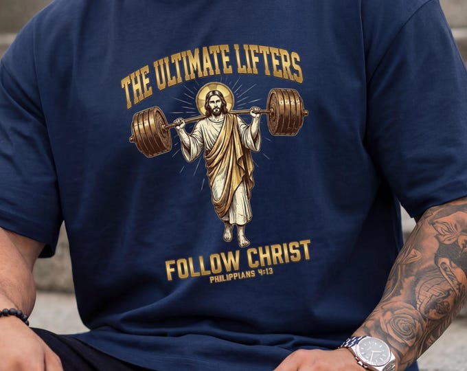 Christian Gym Shirt, Christian Workout Shirt, Christian Faith Shirt, Jesus Gym Shirt, Weightlifting Shirt, Christian Gym Shirts