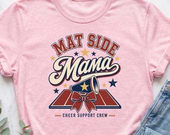 Cheer Mom Tee, Cheerleading Mom Shirt, Cheer Mom Top, Cheer Mom T-Shirt, Cheer Mom Shirt, Cheer Mama Shirt, Cheer Mom Gifts