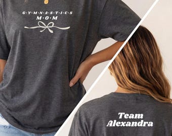 Custom Gymnastics Shirt, Gymnastics Mom Shirt, Gymnastics Tshirt, Gymnastics Mom Tee, Gymnast Mom Shirt, Gymnastics Personalized Shirt