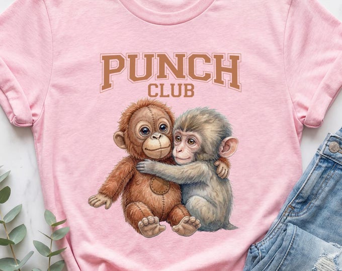 Punch Monkey Shirt, Punch The Monkey Tee, Punch The Monkey Shirt, Baby Punch Shirt, Punch Monkey Tshirt, Monkey Punch Shirt