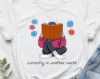 Book Girl Shirt, Fantasy Reader Shirt, Book Crewneck, Book Lover Tee, Bookworm Shirt, Bookish T-Shirt, Reader Shirt, Literary T Shirt