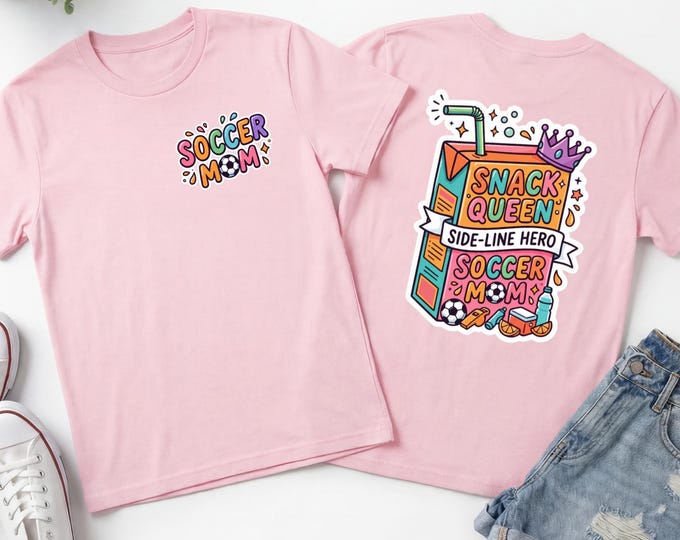 Soccer Mama Shirt, Snack Queen Shirt, Soccer Game Day Shirt, Soccer Mom Apparel, Soccer Mom T Shirt, Soccer Parent Shirt, Soccer Mom Tee