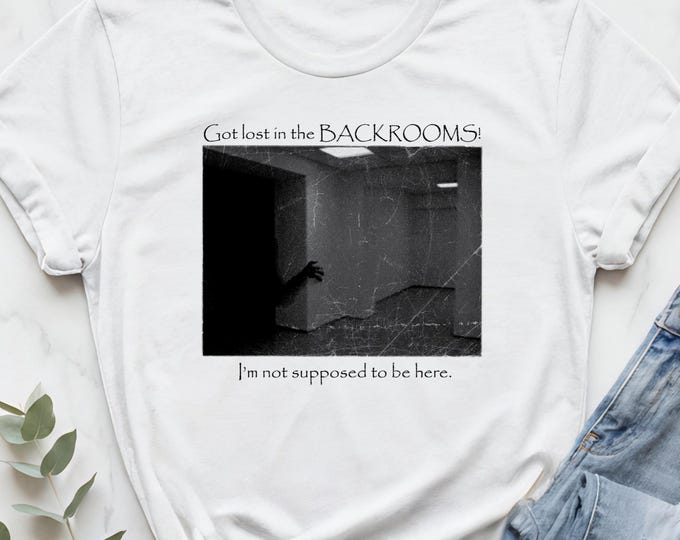 Liminal Space Shirt, Backrooms Shirt, Creepypasta Shirt, The Backrooms Shirt, The Backrooms T Shirt, Weirdcore Shirt, Liminal Space Clothing