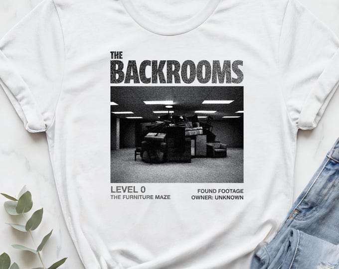 The Backrooms Shirt, Creepy pasta Shirt, Backrooms Shirt, Liminal Space Shirt, The Backrooms TShirt, Weirdcore Shirt, Liminal Space Clothing