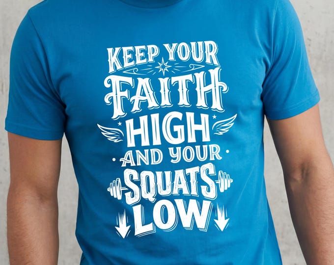 Christian Workout Shirt, Christian Gym Shirt, Powerlifting Shirt, Christian Fitness Shirt, Religious Gym Shirt, Ladies Gym Wear