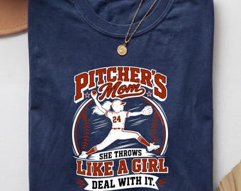Pitcher Mom Shirt, Funny Softball Mom Shirt, Softball Mama Shirt, Softball Game Day Shirt, Softball Mom Tee, Softball Shirt