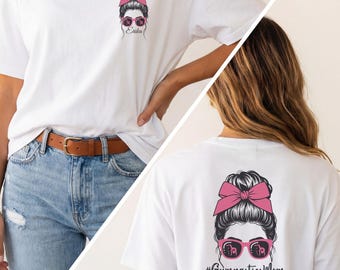 Gymnastics Mom Shirt, Gymnastics Mom Sweatshirt, Custom Gymnastics Shirt, Messy Bun Mom Shirt, Gymnastics Personalized Shirt