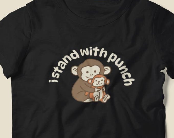 Punch Monkey Kids Shirt, Baby Punch Shirt, Punch Monkey Tshirt, Monkey Punch Shirt, Punch Monkey Shirt, Punch The Monkey Tee