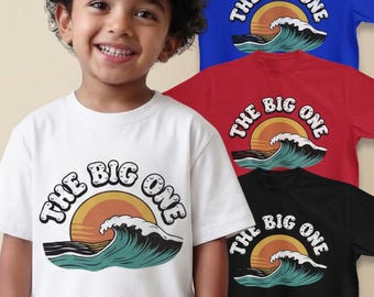 The Big One Shirt, 1st Birthday T Shirt, Ocean Birthday Shirt, Birthday Party Shirt, Birthday Sweatshirt, Kids Birthday Shirt