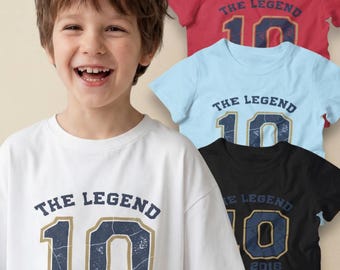 10th Birthday Tshirt, 10th Birthday Boy Shirt, Kids Birthday Shirt, Birthday Kid Shirt, Kids Birthday Tee, Kids Birthday Tshirt