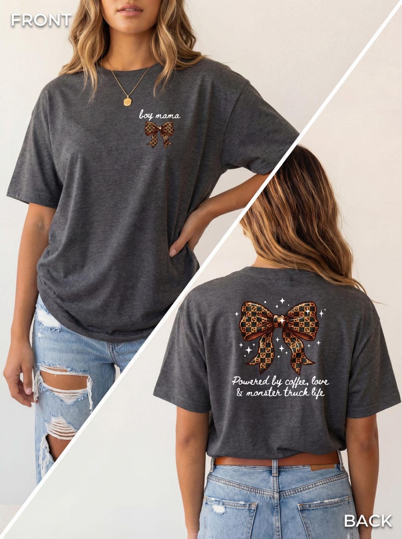Front Dark-Dark Heather,Back Dark-Dark Heather