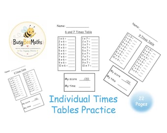 Individual Times Tables Practice