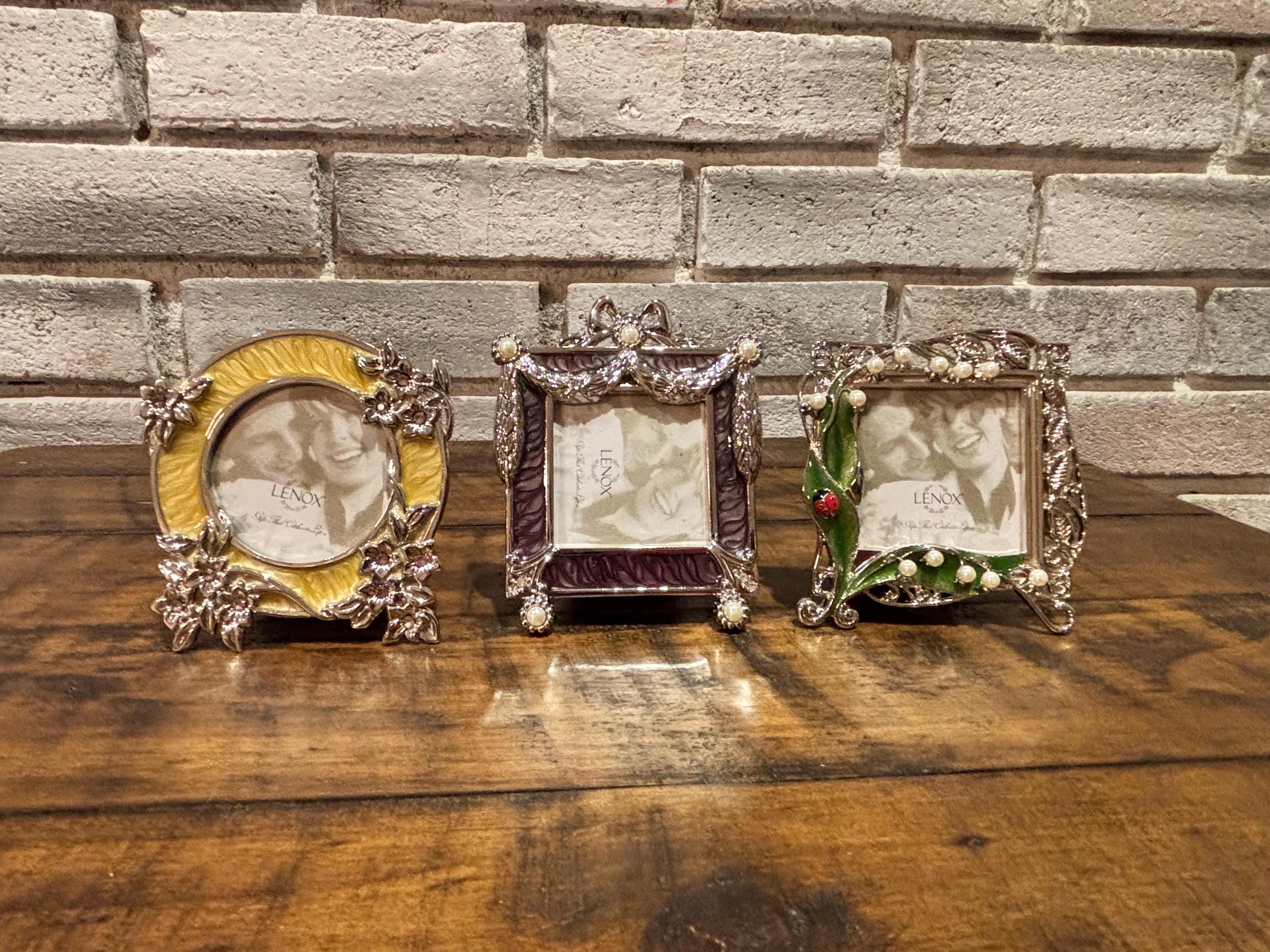 Cornice Lenox Costa D'Oro 4x6 In Alluminio - Eleganza Shimmer Per Le Tue Foto