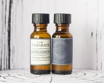 GOSSAMER Natural, Organic Cologne, Perfume for Men and Women