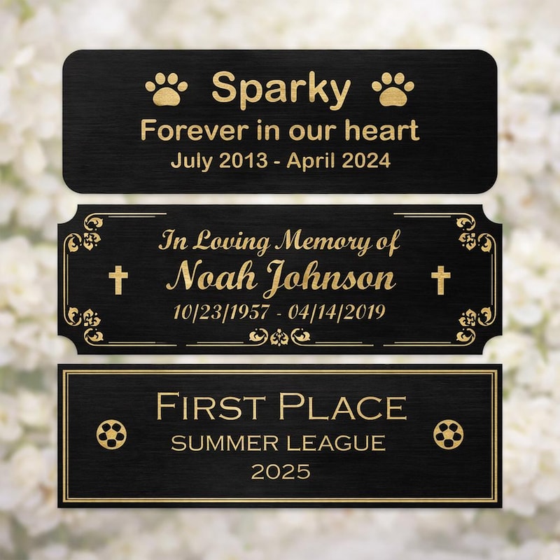 Trophy Labels - Etsy
