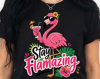 Flamingo SVG PNG | Sea Turtle Rhinesto Flamingo Clip Art | Pink Summer Vibes Png | Tropical Beach Sublimation | Digital Cut File