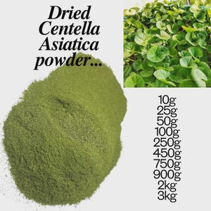 Biologisch ceylon vers Gotukola-poeder | Kruidenthee Centella Asiatica, wellnessdrank voor hersenen