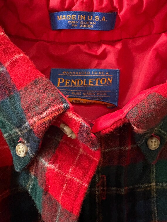 Classic Vintage ‘Pendleton’ Authentic ‘Christie T… - image 10