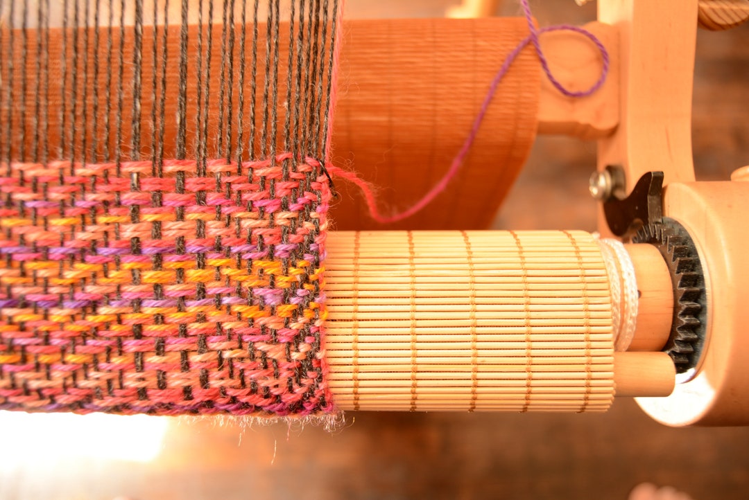 Bamboo Warp Separator for Better Tension When Winding Warp on Rigid