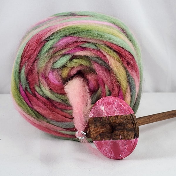 Rose Garden Kid-grade Mohair Blended with Romeldale Wool Roving