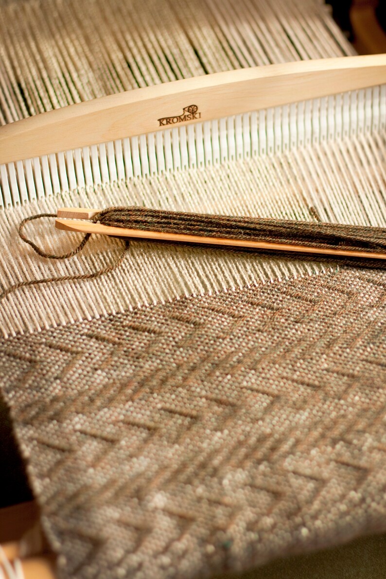 Kromski Harp Rigid Heddle Loom Review - Warped Fibers