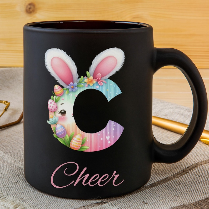 Easter Bunny Alphabet Letters & Numbers PNG | Kids Spring Learning ...