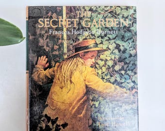 Vintage 1980s The Secret Garden Hardcover Book | Frances Hodgson Burnett Classic