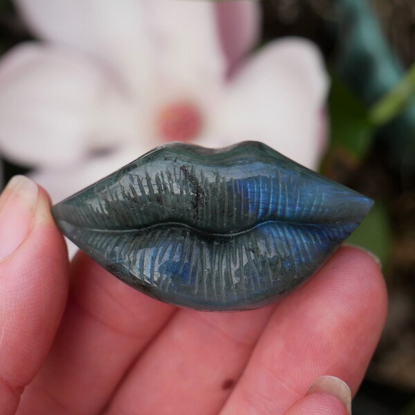 Labradorite FLASHY Lips