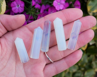 Opalite Point Towers - Crystal Points - Stones Crystals for Wire Wrapping - Stones Crystals for Healing Grids - Crystals for Jewelry - Calm