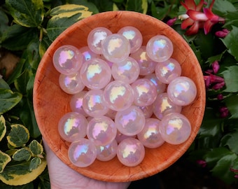 Aura Quartz Spheres