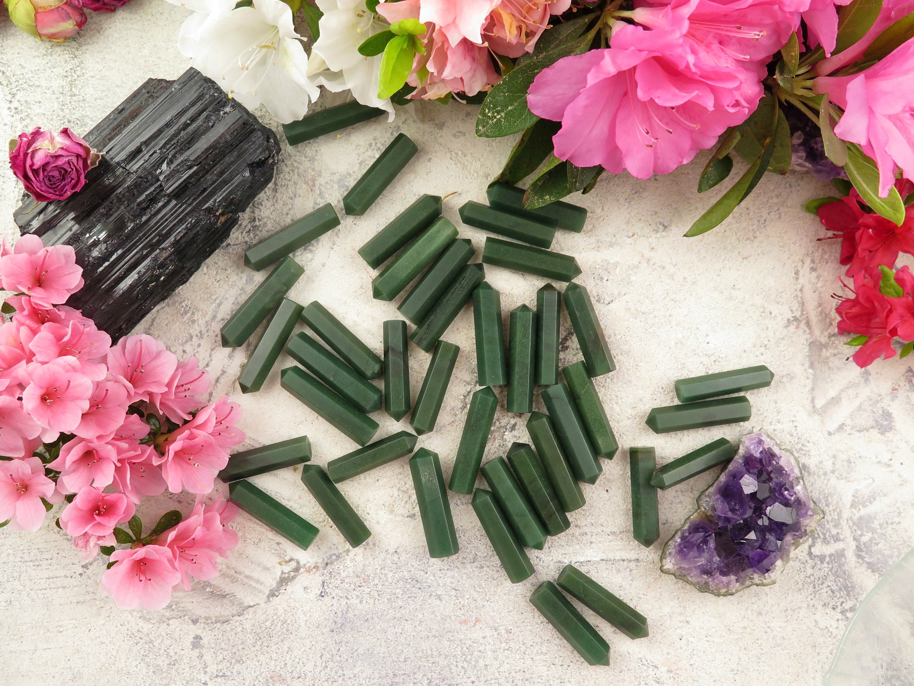 Jade Crystal Points