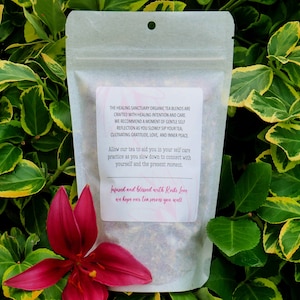 Moon MAGICK Organic Herbal Loose Tea Vegan Caffeine Free Hand Blended Stocking Stuffers image 2