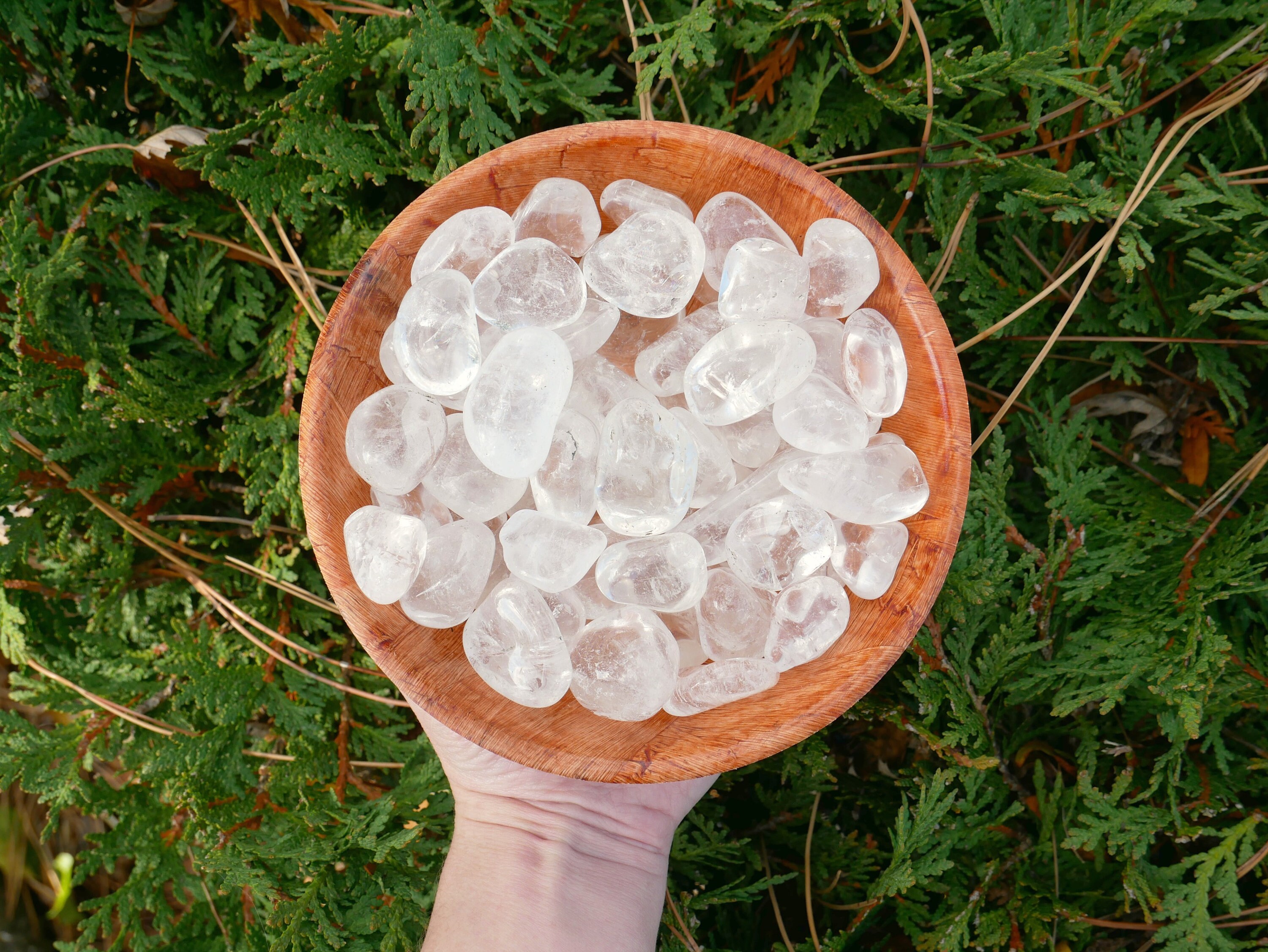 Quartz Crystal Polished Stones