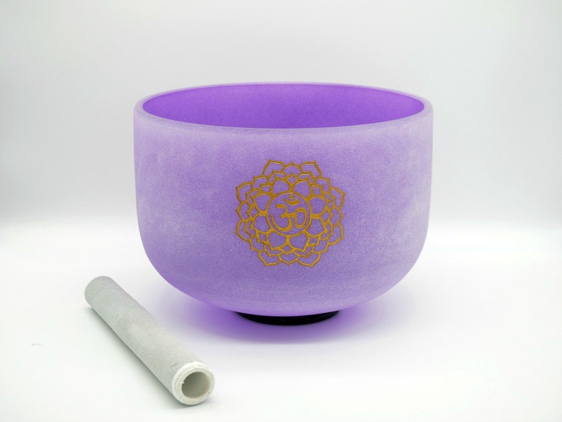 Crown Chakra Healing Bowl Singing Bowl Sahasrara Chakra Etsy