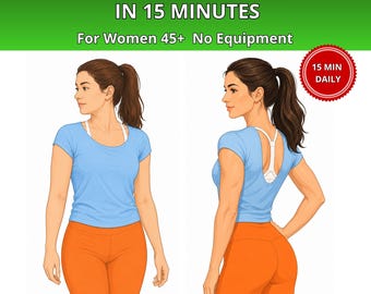 Treino de tríceps de 15 minutos para mulheres acima de 45 anos | Tonifique os braços (PDF)