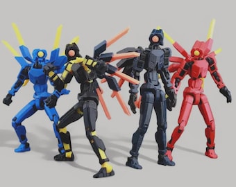 ULTRAKILL V1/V2 DUMMY 13 articulated collectible action figure