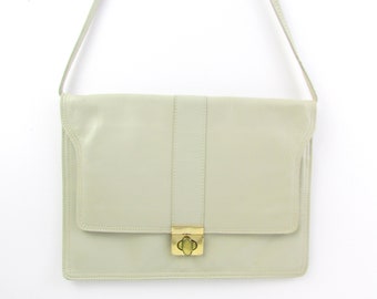 Clearance Sale Vintage Leather Purse - Minimalist Shoulder Bag Clutch