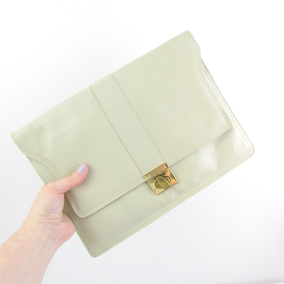 Liquidation Vente vintage Sac main en cuir Pochette Sac