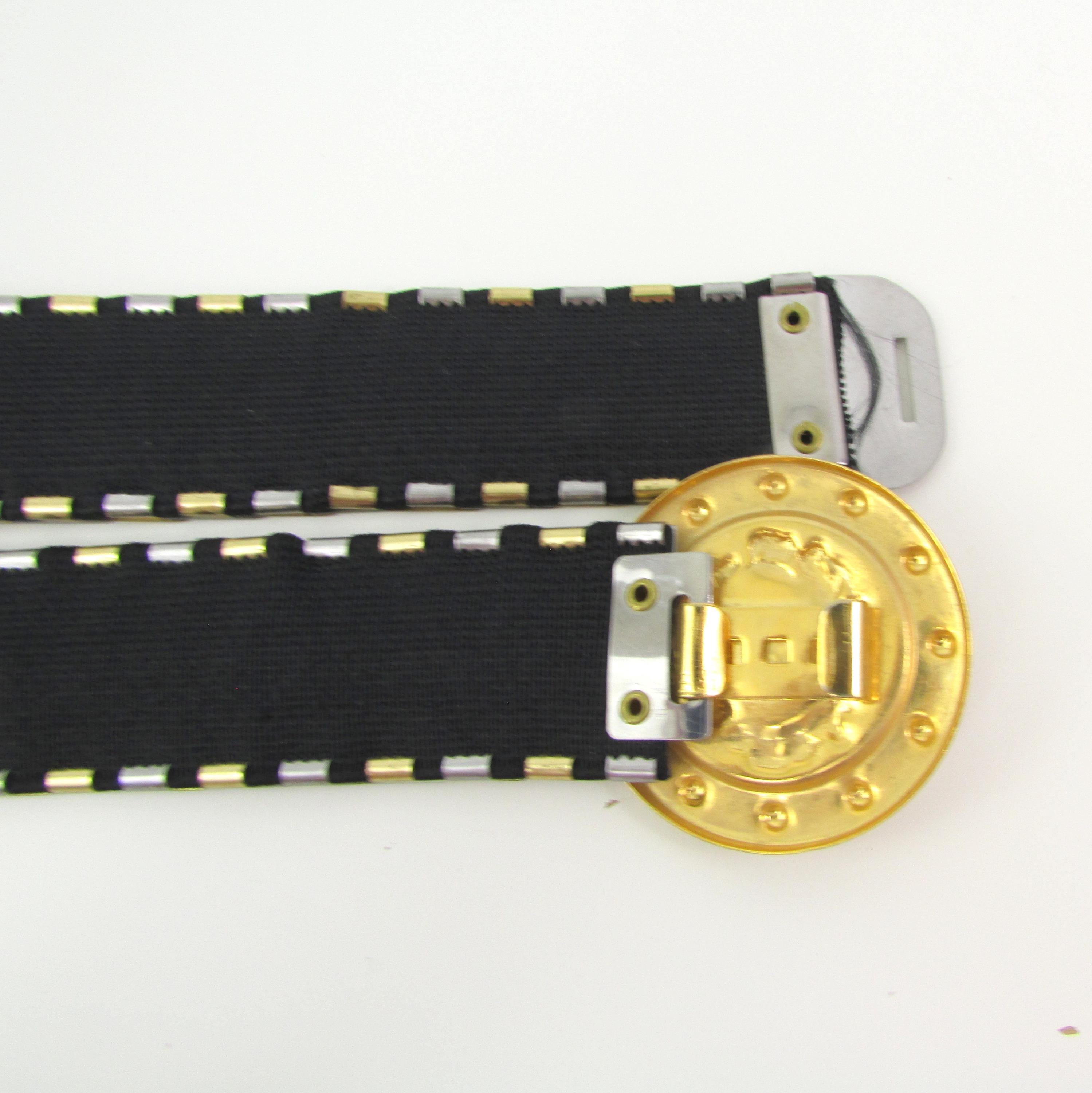 Vintage Lion Fish Scale  Gold Tone Stretch Belt for Women Lion Head Belt In Vintage Belts for sale - eBay main image 3