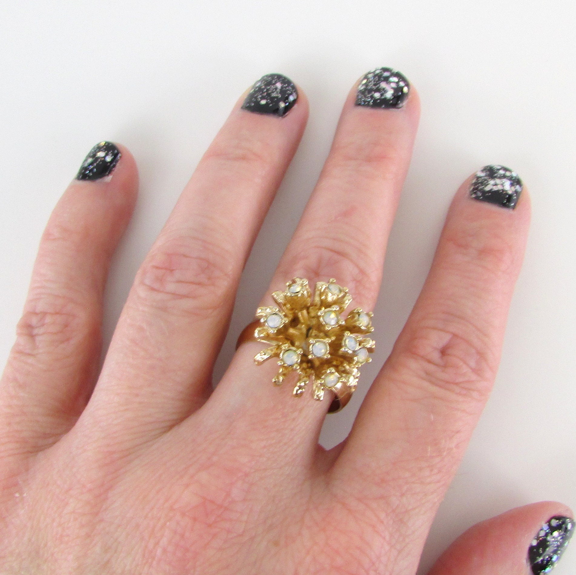 Sarah coventry opal best sale ring
