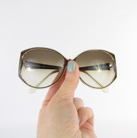 Vintage Sunglasses for Women - Oversized Boho Pol… - image 3