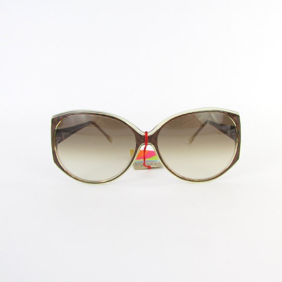 Vintage Sunglasses for Women - Oversized Boho Pol… - image 1